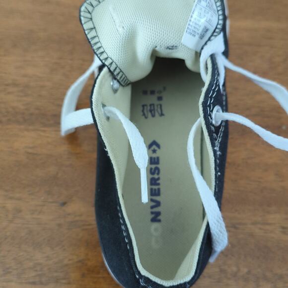 Converse All-Star Chuck Taylor Low sneakers Black Big kids size 2 - Picture 7 of 8